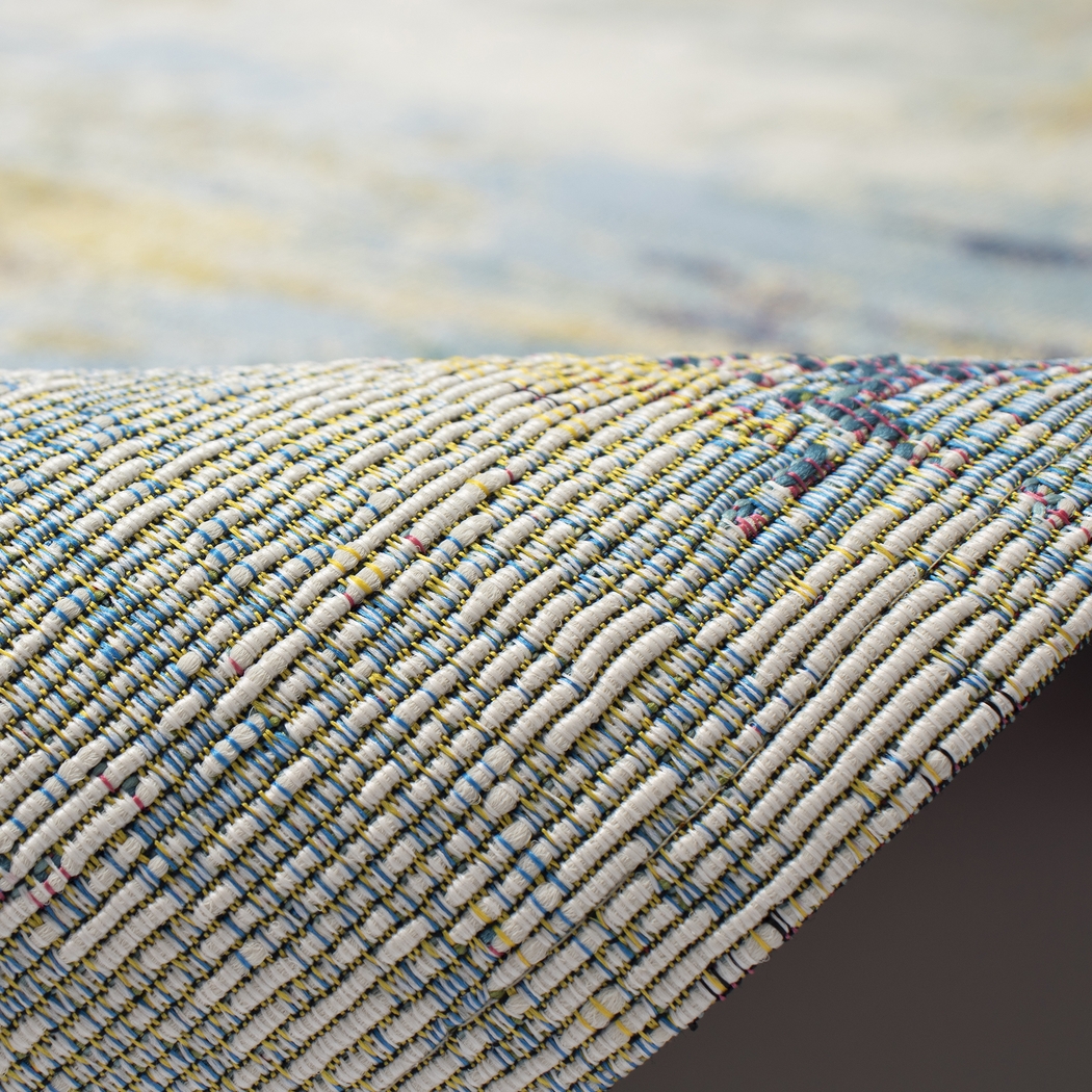 Almond Sands Multi 4'10 x 7'6 Indoor/Outdoor Rug - Thumbnail - Image 3