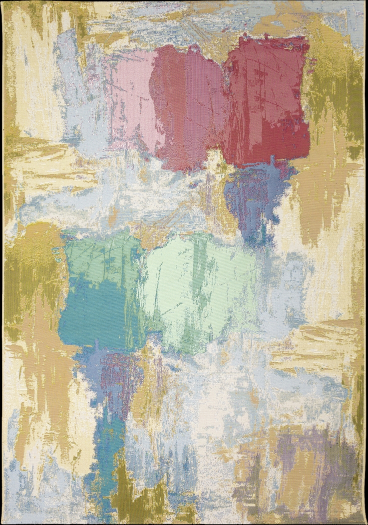 Almond Sands Multi 4'10 x 7'6 Indoor/Outdoor Rug - Thumbnail - Image 1