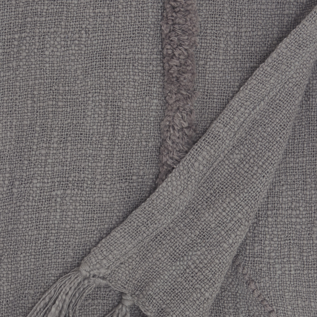 Almondbee Gray Throw Blanket - Thumbnail - Image 5