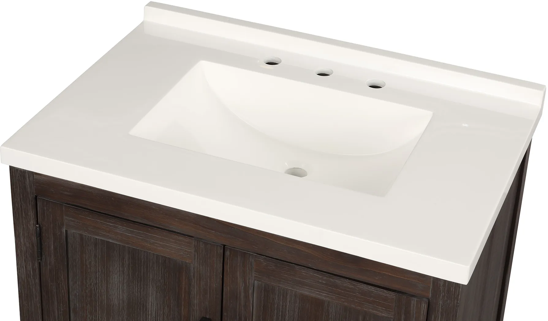 Almone Brown Single Vanity Sink - Thumbnail - Image 3