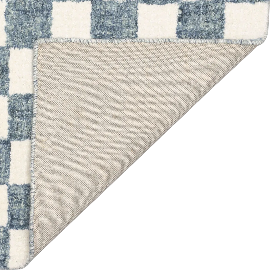 Almora Blue 5 x 7'6 Rug - Thumbnail - Image 5