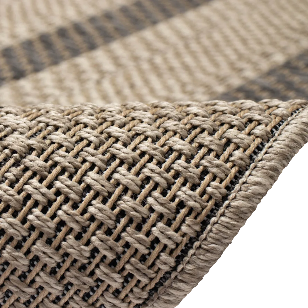 Almoris Taupe 6'6 x 9'4 Indoor/Outdoor Rug - Thumbnail - Image 8