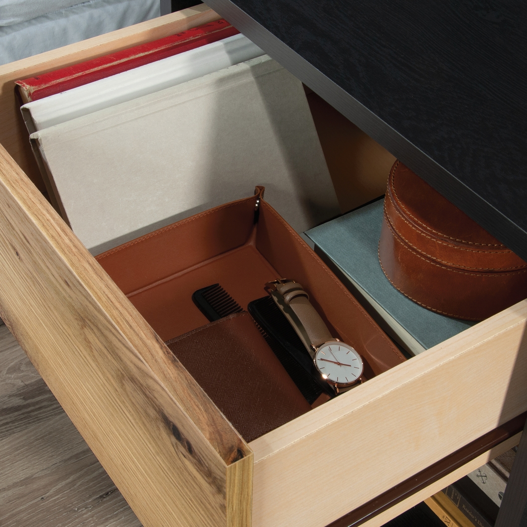 Almosa Black Nightstand - Thumbnail - Image 4