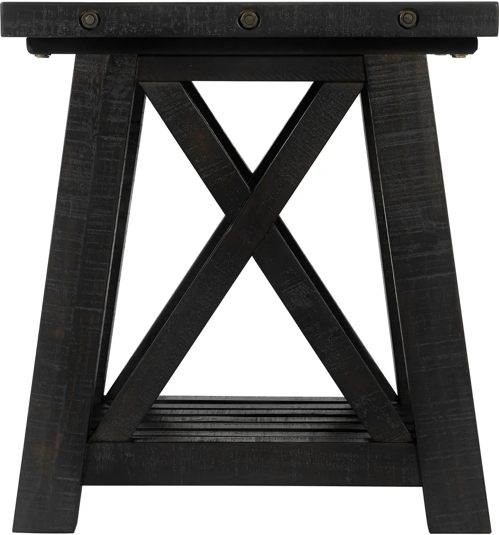 Almoure Way Black End Table - Thumbnail - Image 3
