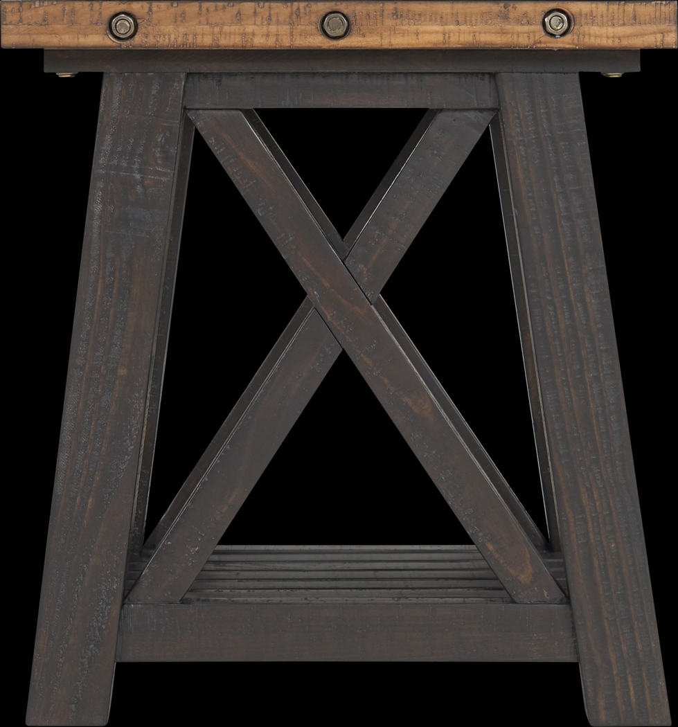 Almoure Way Brown End Table - Thumbnail - Image 3