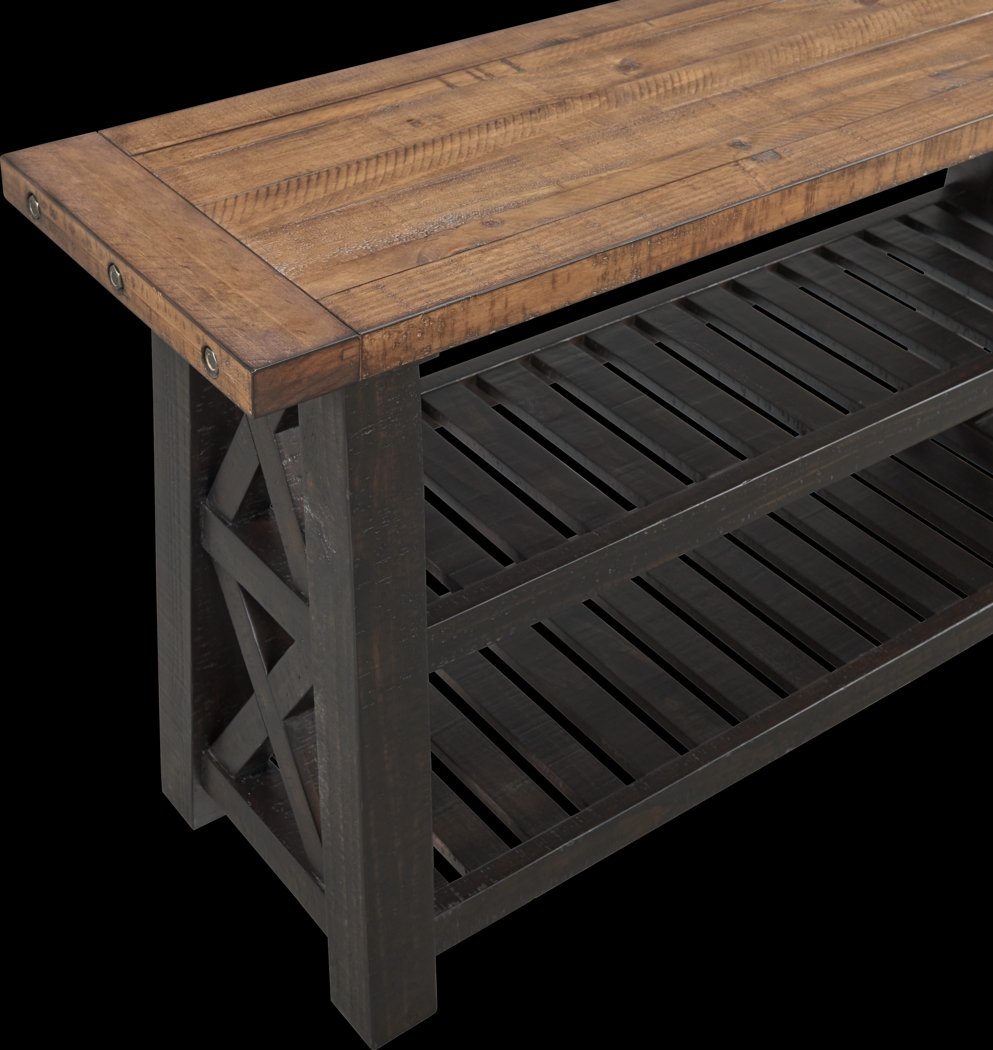 Almoure Way Brown Sofa Table - Thumbnail - Image 3