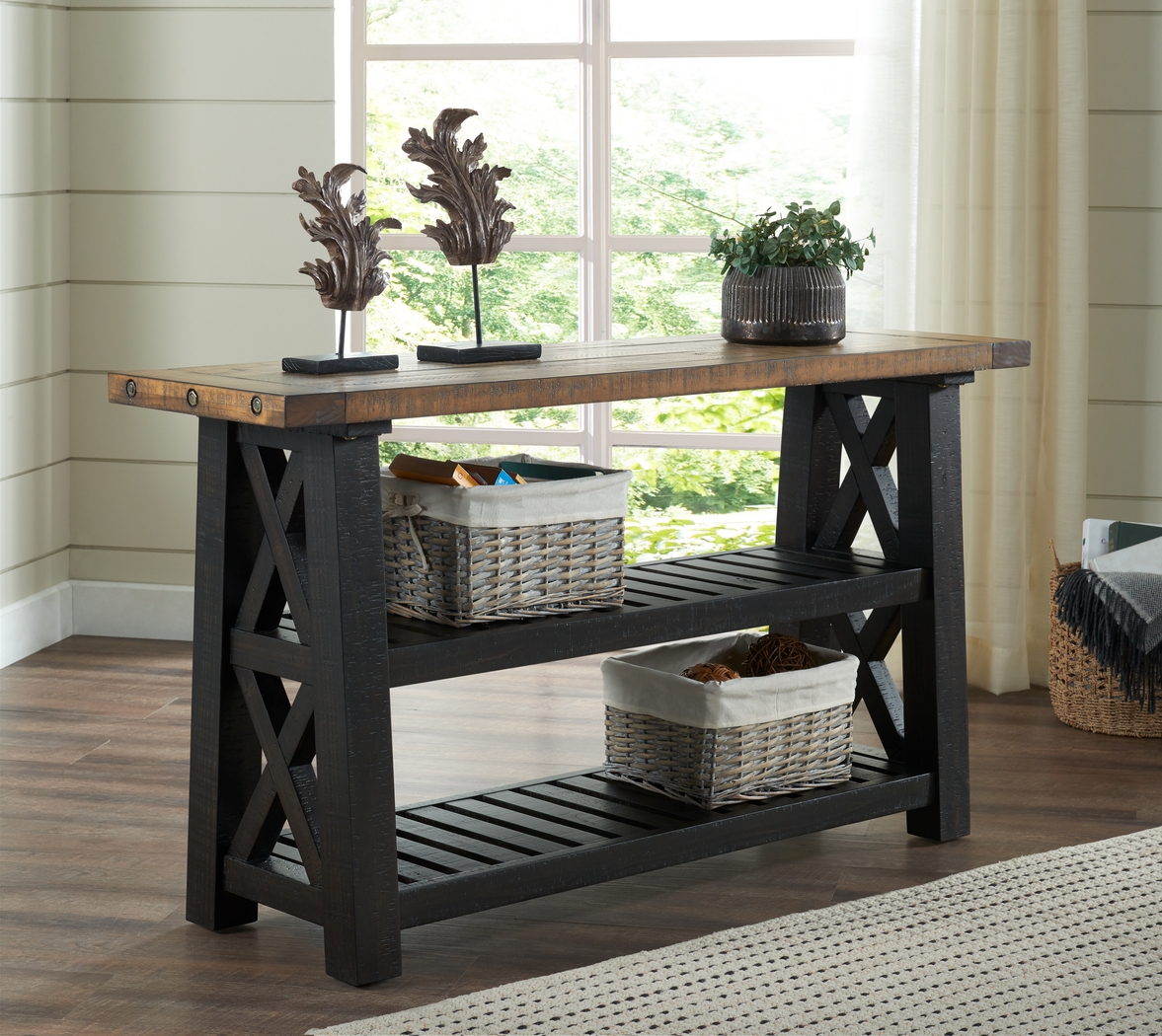 Almoure Way Brown Sofa Table - Thumbnail - Image 5