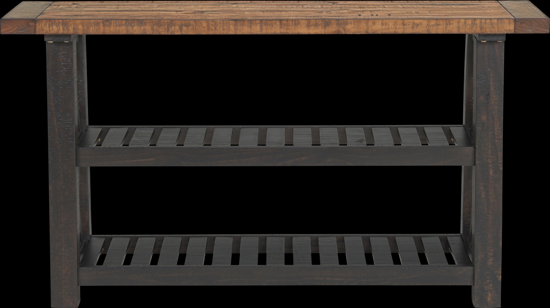 Almoure Way Brown Sofa Table - Thumbnail - Image 1