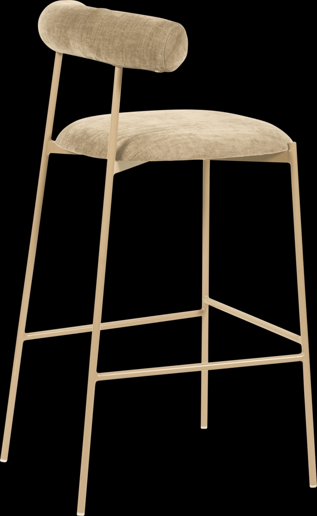 Almshouse Taupe Barstool - Thumbnail - Image 4