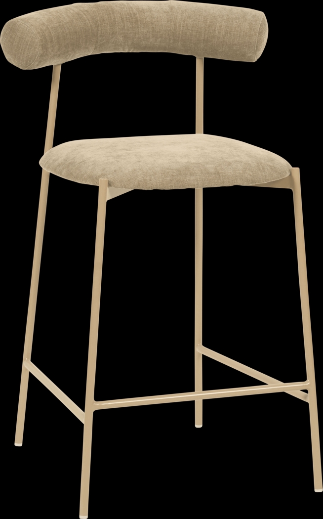 Almshouse Taupe Counter Stool - Thumbnail - Image 1