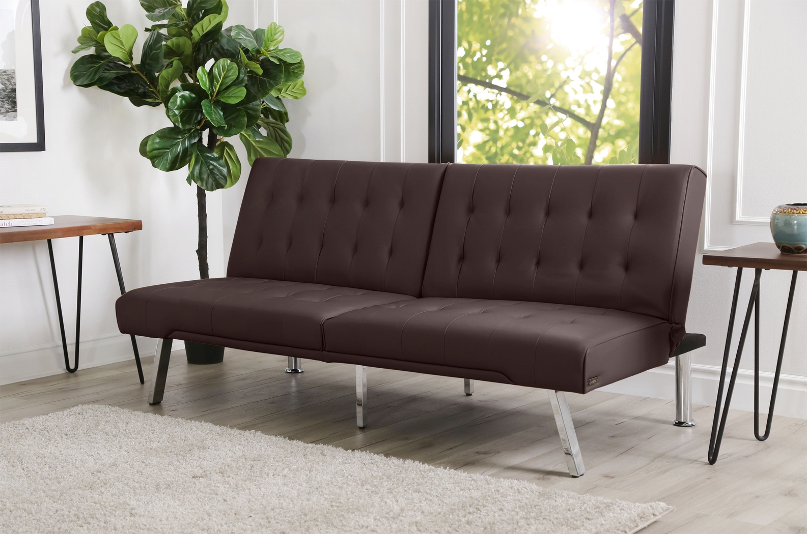 Alna Brown Futon - Thumbnail - Image 2
