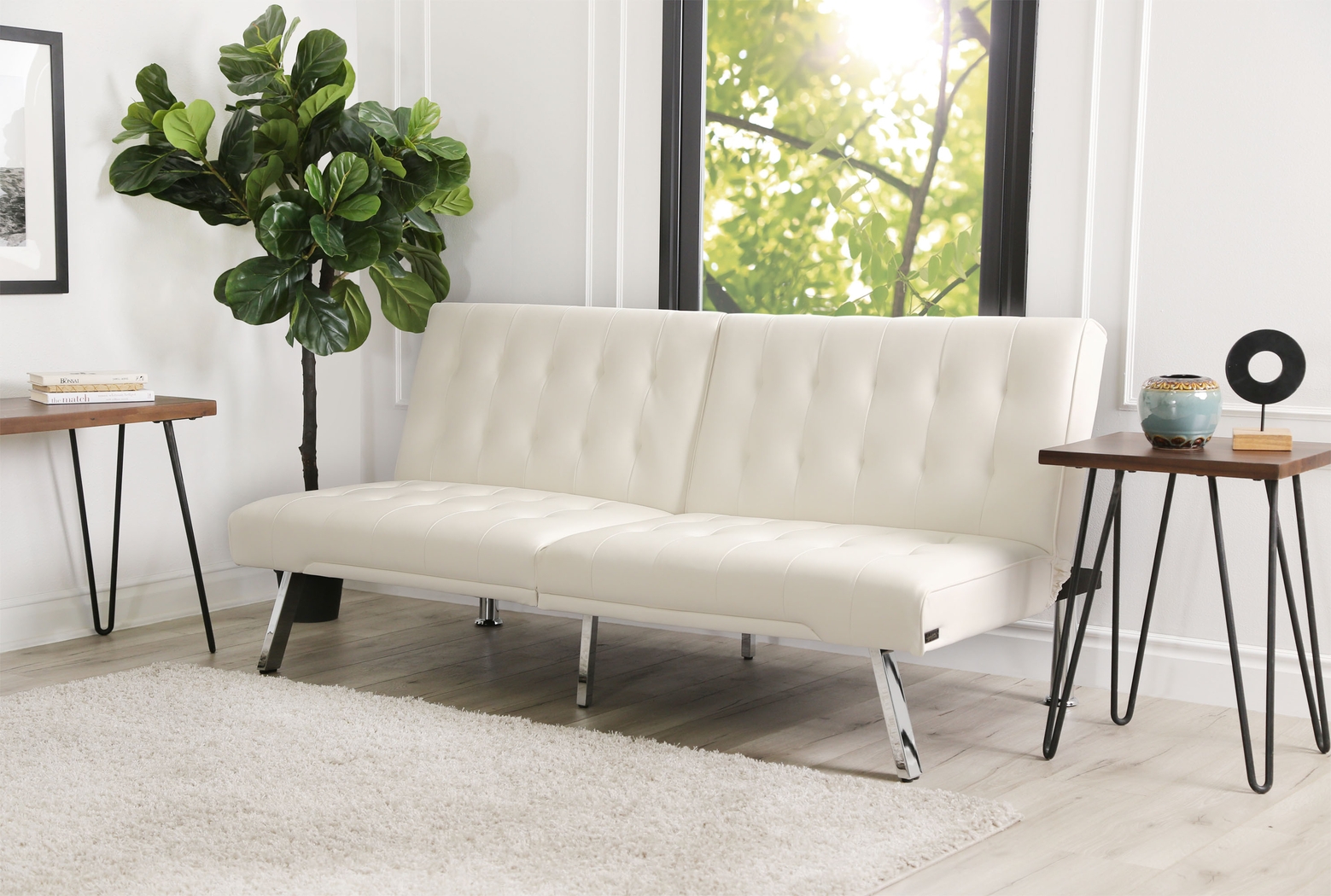 Alna Ivory Futon - Thumbnail - Image 2