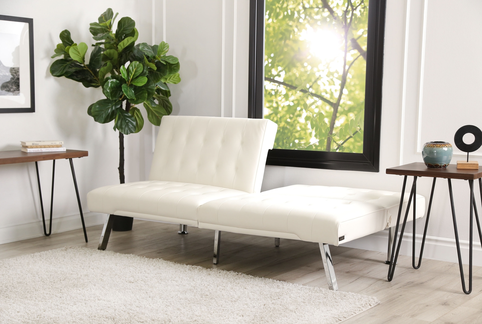 Alna Ivory Futon - Thumbnail - Image 3