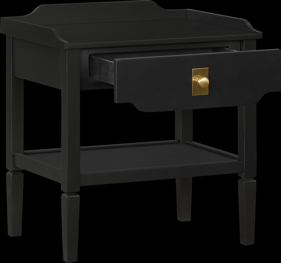 Alnis Black End Table - Thumbnail - Image 4