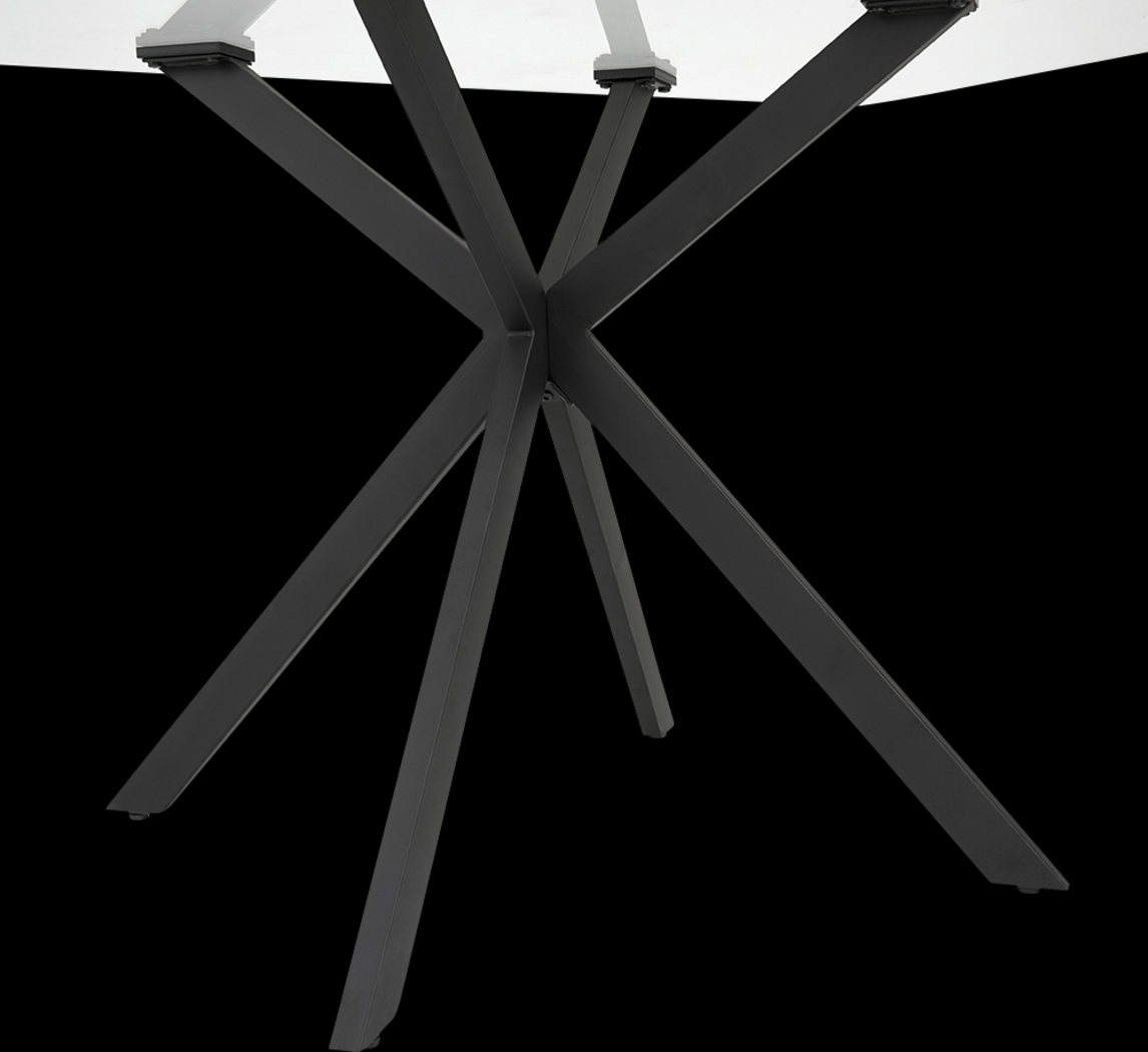 Alnoor Black Dining Table - Thumbnail - Image 2