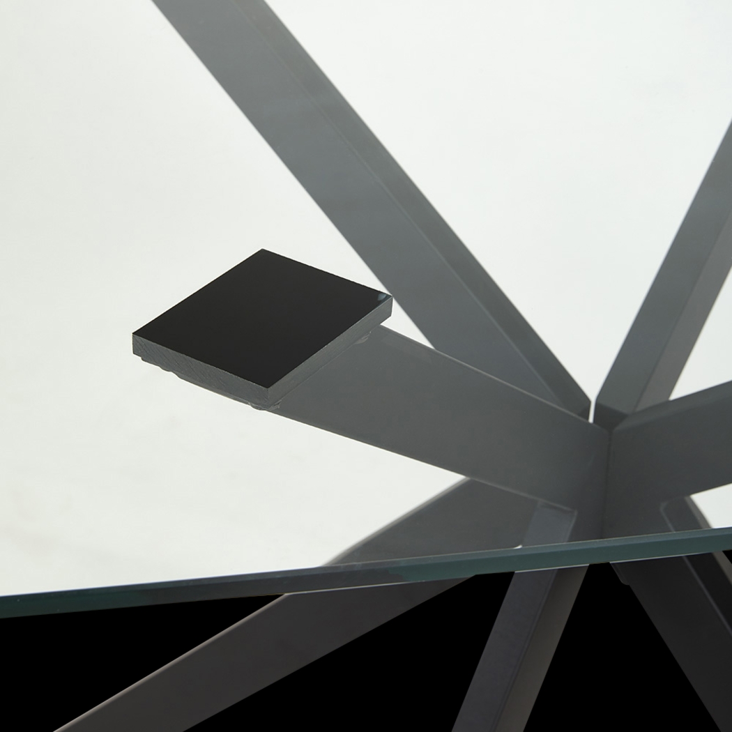 Alnoor Black Dining Table - Thumbnail - Image 4