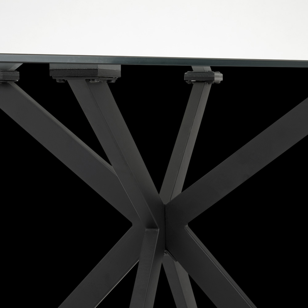 Alnoor Black Dining Table - Thumbnail - Image 5