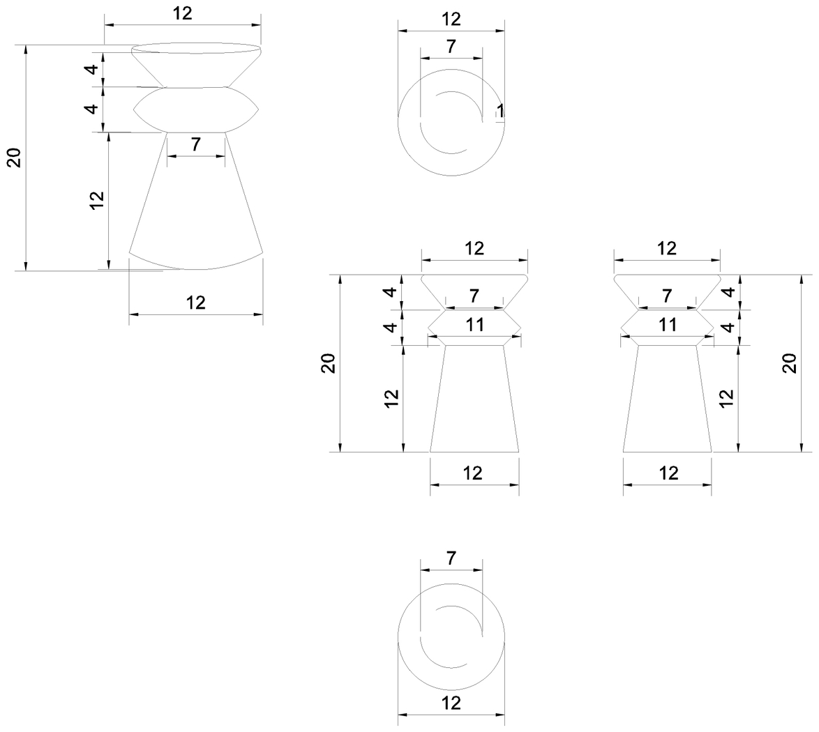 Aloh Rust End Table - Thumbnail - Image 2