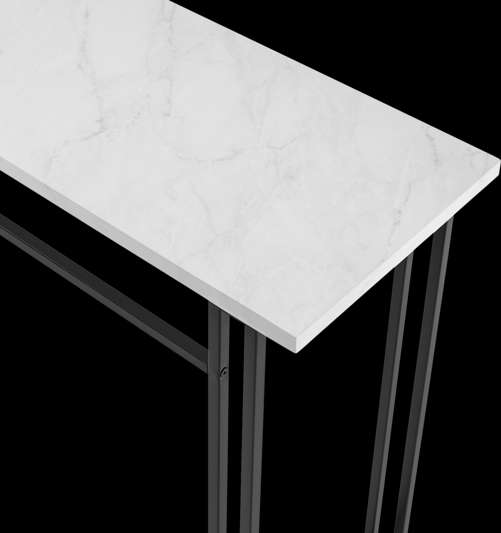 Alomar White Sofa Table - Thumbnail - Image 3