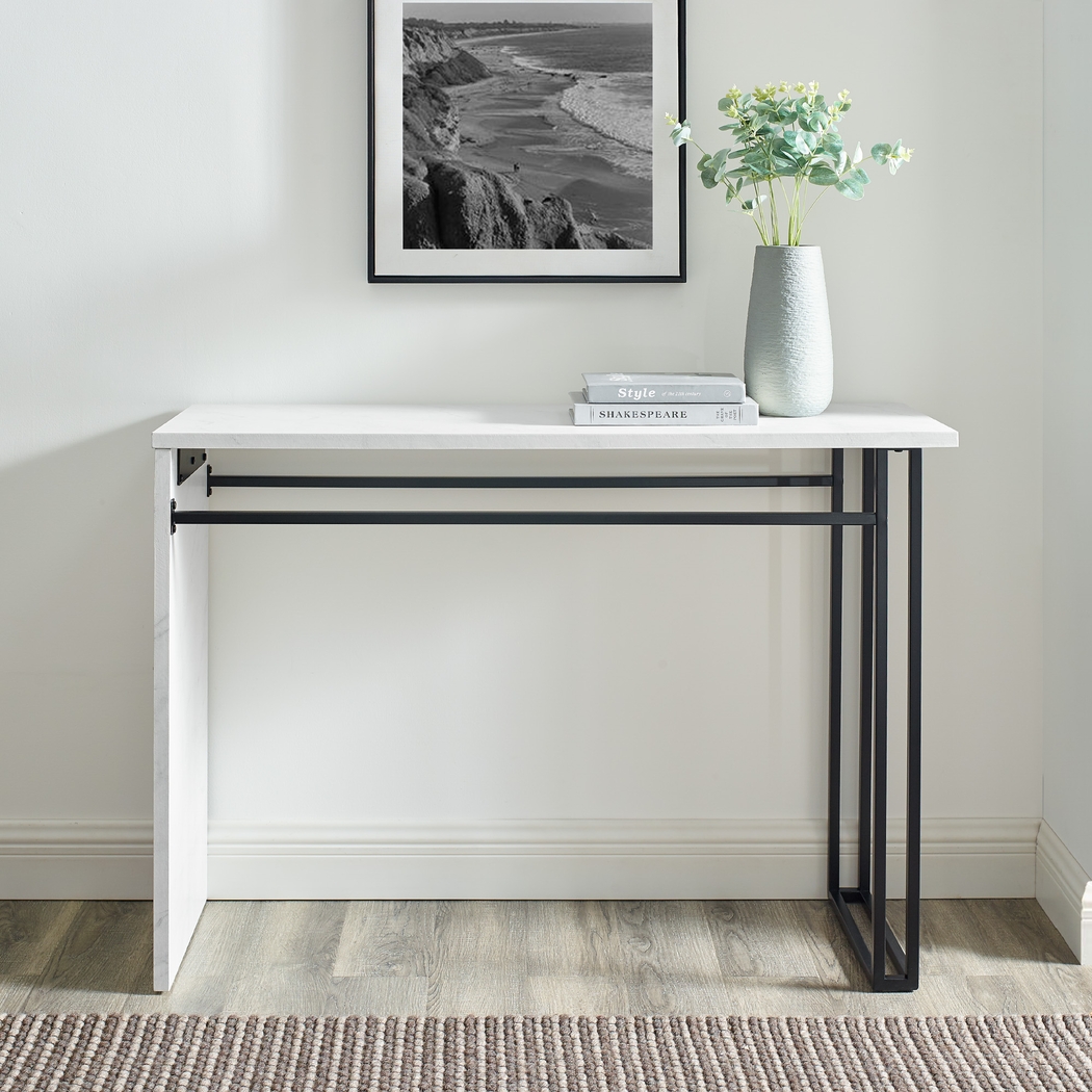 Alomar White Sofa Table - Thumbnail - Image 5