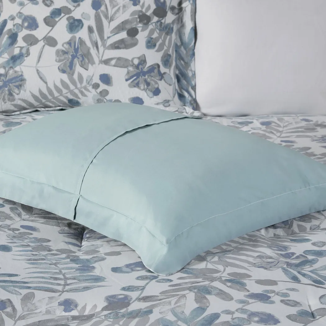 Alomost Blue 5 Pc Full/Queen Comforter Set - Thumbnail - Image 7