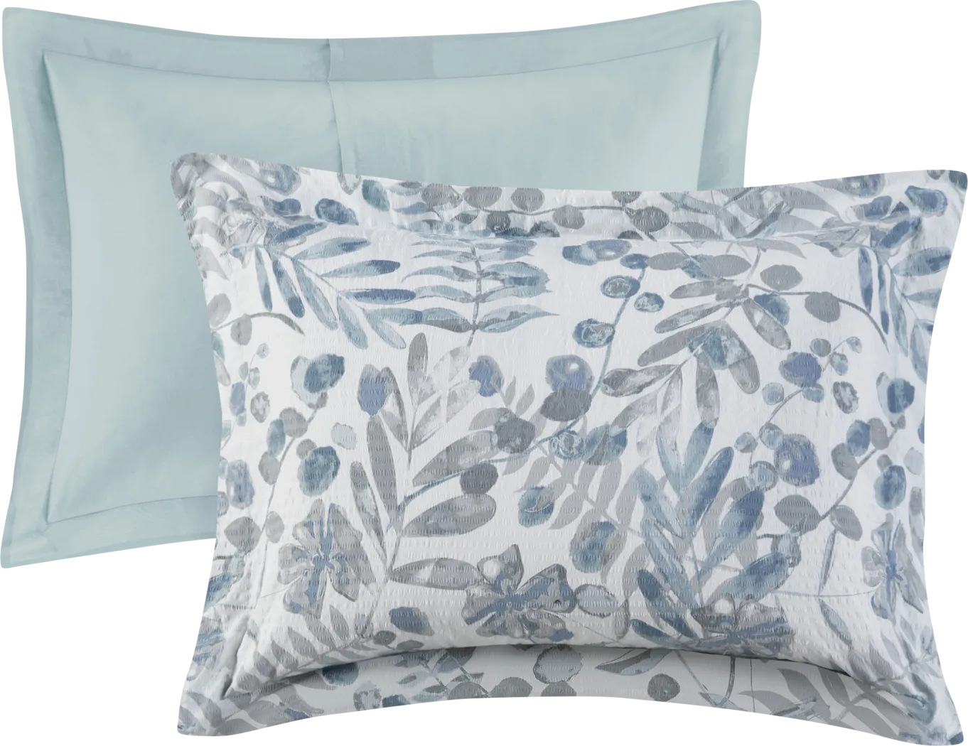 Alomost Blue 5 Pc Full/Queen Comforter Set - Thumbnail - Image 9
