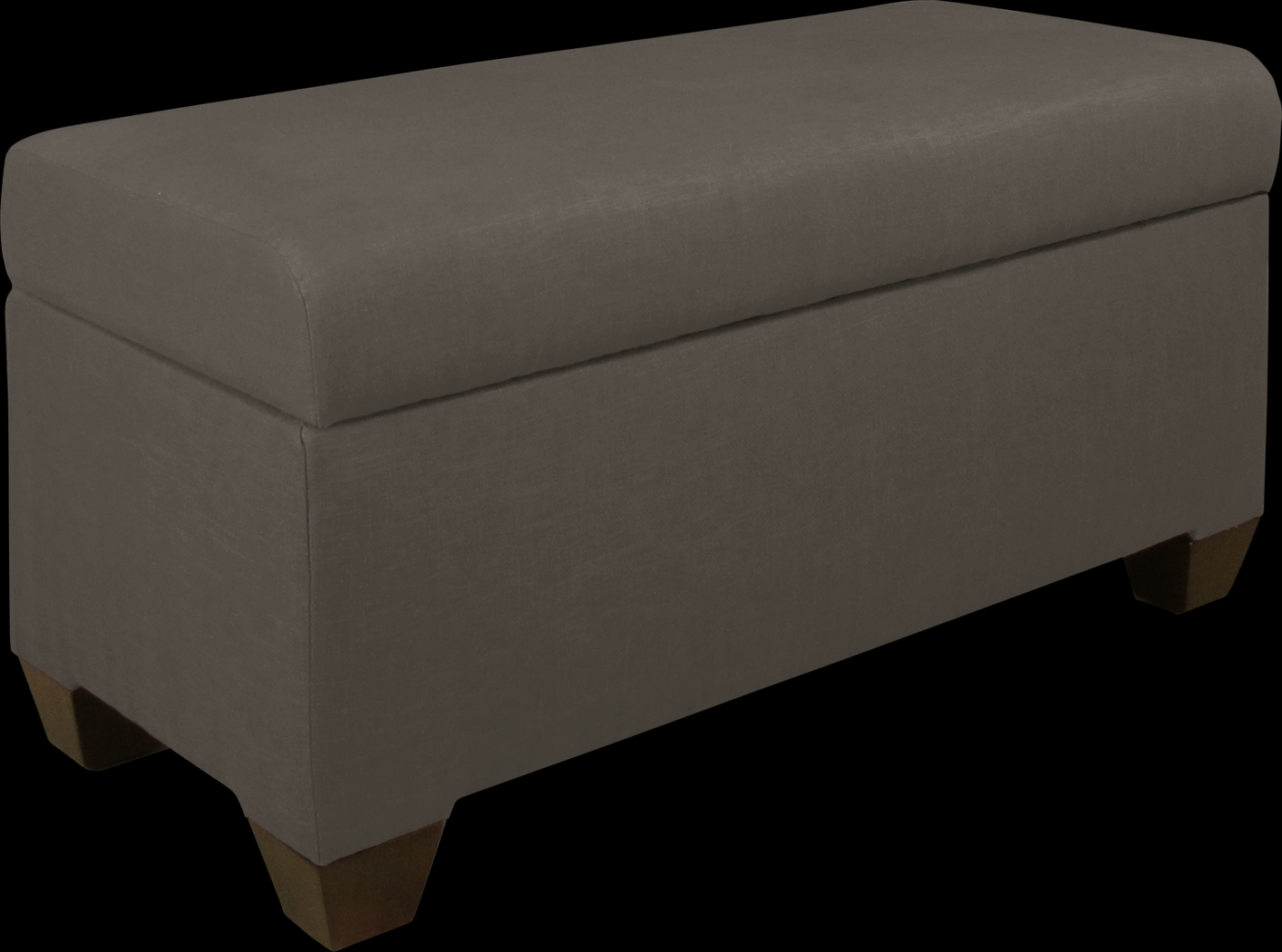 Alona Gray Storage Bench - Thumbnail - Image 1