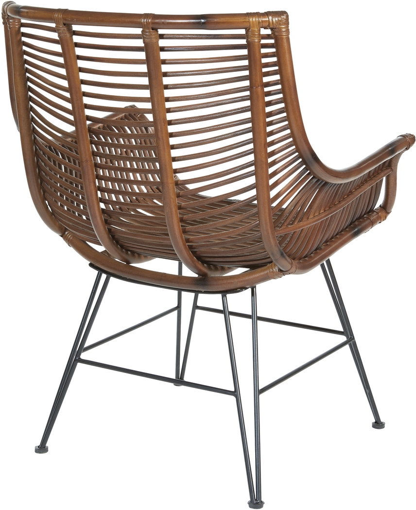 Alonan Brown Accent Chair - Thumbnail - Image 3