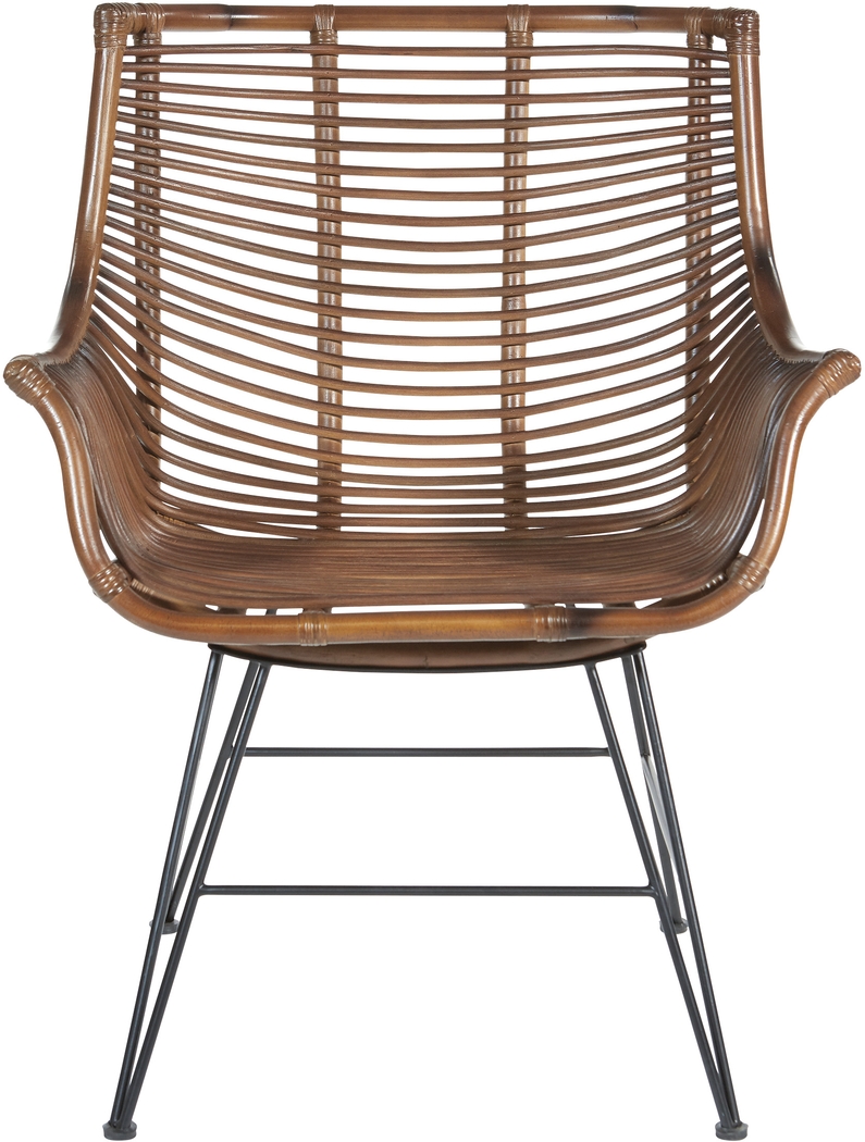 Alonan Brown Accent Chair - Thumbnail - Image 4