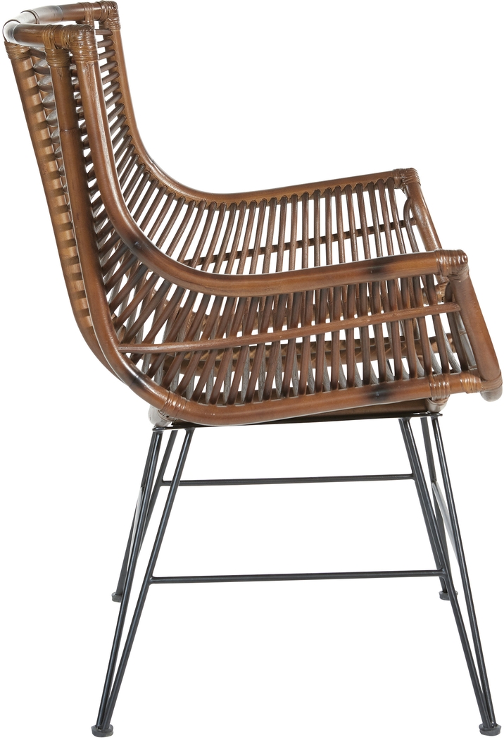 Alonan Brown Accent Chair - Thumbnail - Image 5