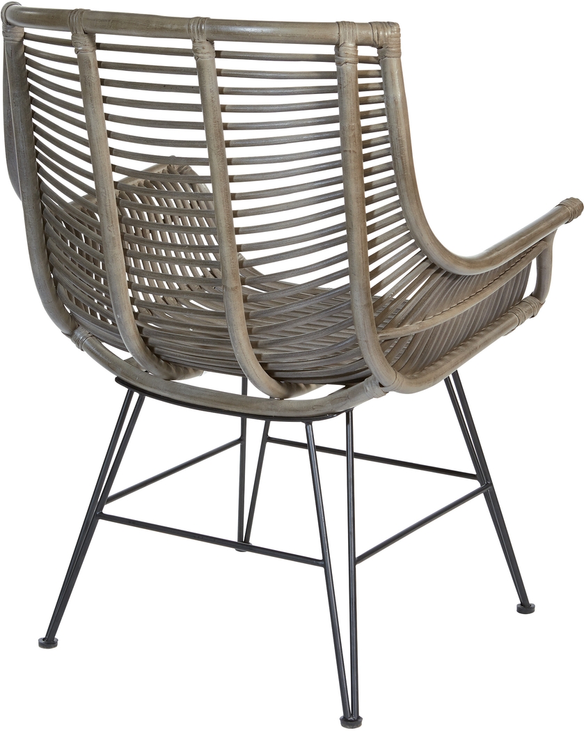 Alonan Gray Accent Chair - Thumbnail - Image 3