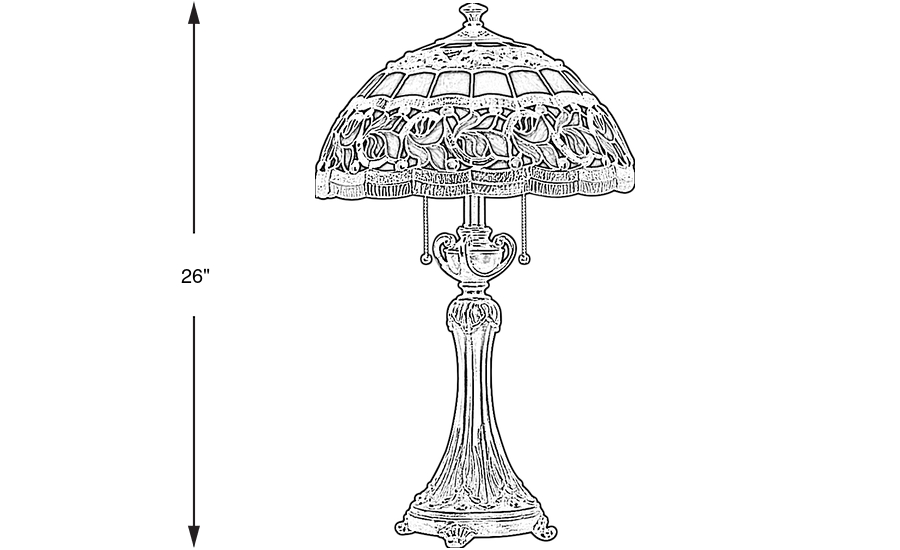 Dimension Image. Please refer to the Dimension Tab on this page for dimension details.