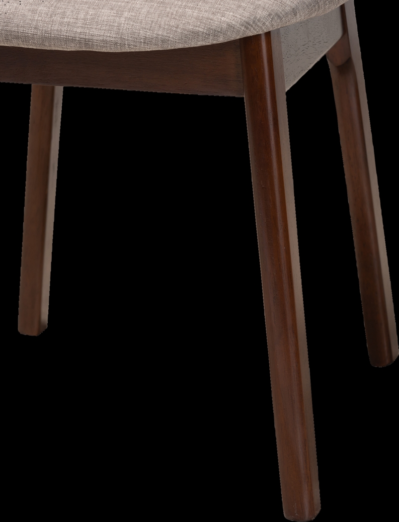 Alonesos Walnut Brown Side Chair, Set of 2 - Thumbnail - Image 4