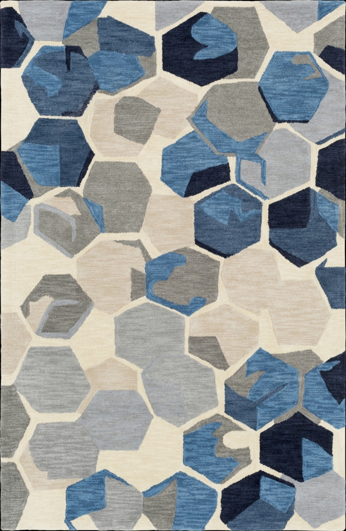 Alora Navy 8' x 10' Rug - Thumbnail - Image 1