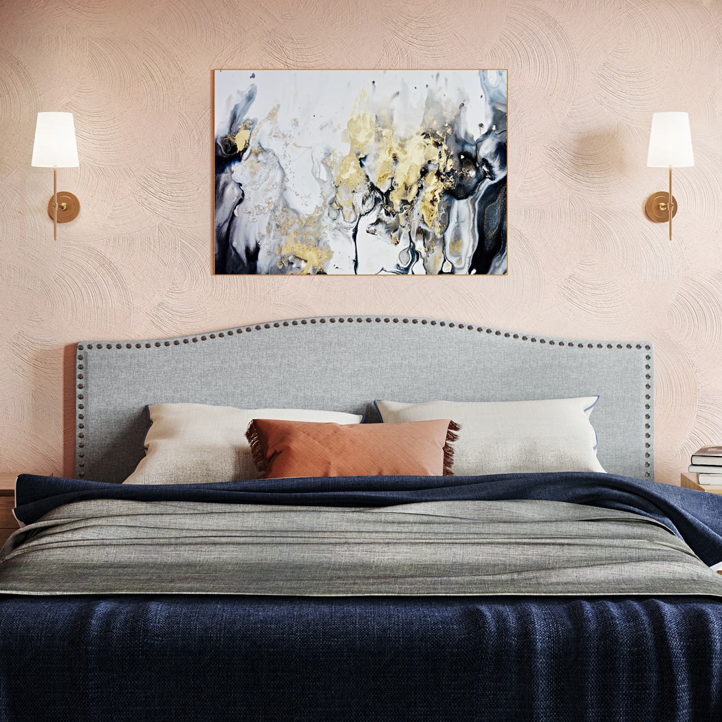 Alorene Gray King/California King Headboard - Thumbnail - Image 2