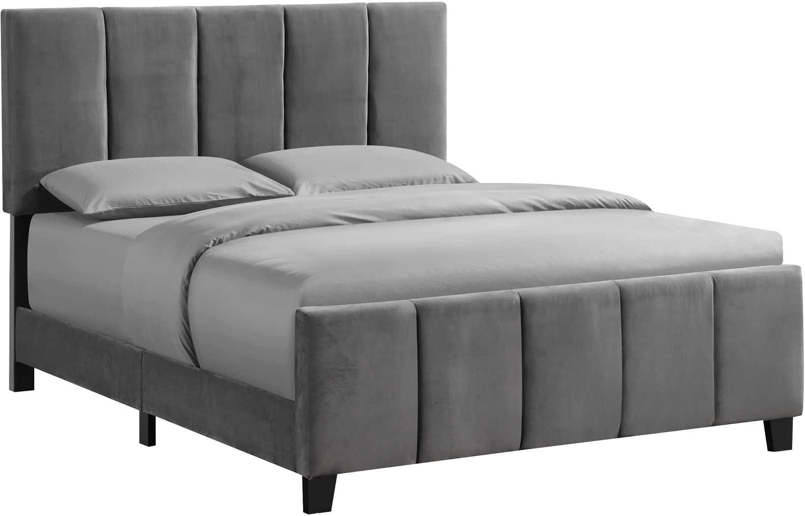 Aloreno Gray King Bed - Thumbnail - Image 3