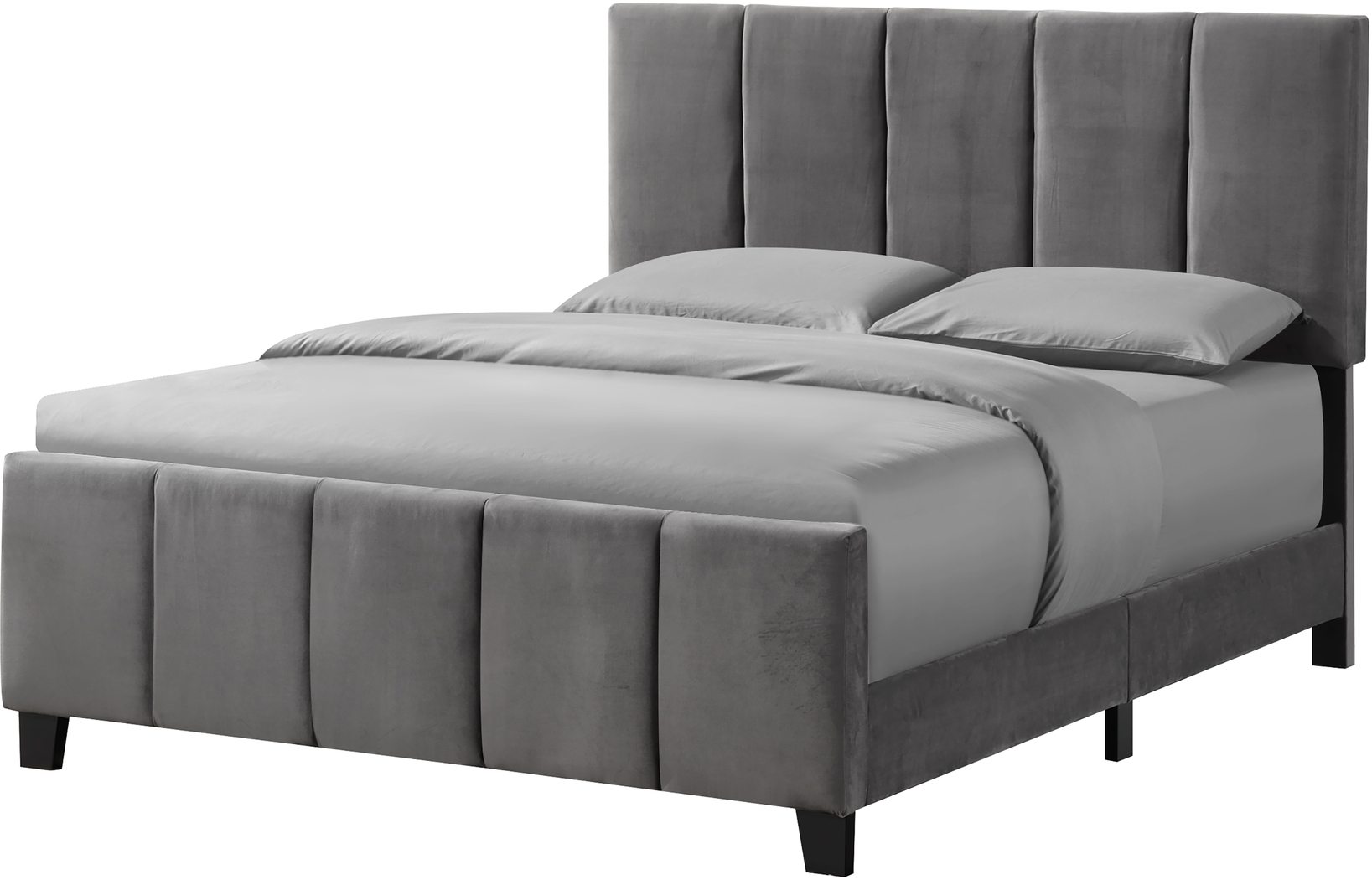 Aloreno Gray King Bed - Thumbnail - Image 5