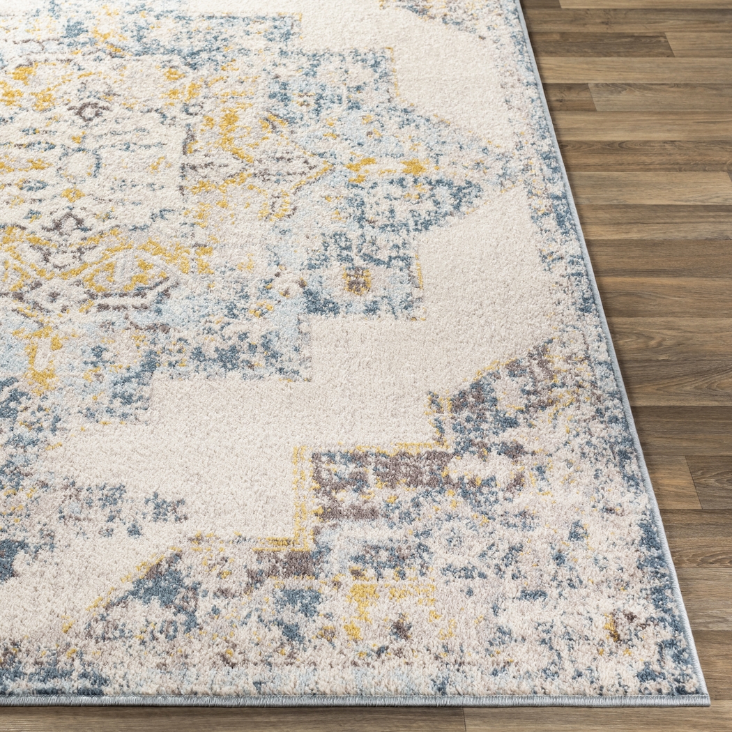 Aloria I Beige 5'2 x7' Rug - Thumbnail - Image 4