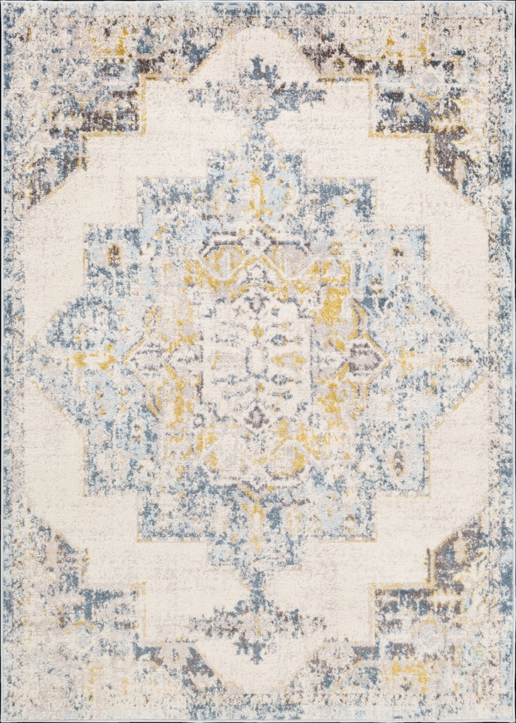 Aloria I Beige 5'2 x7' Rug - Thumbnail - Image 1