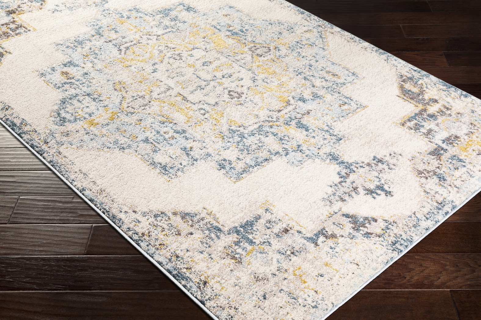 Aloria I Beige 6'7 x 9' Rug - Thumbnail - Image 2