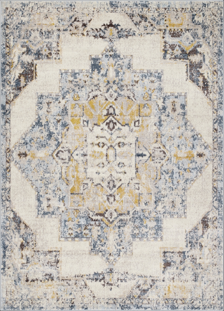 Aloria I Beige 6'7 x 9' Rug - Thumbnail - Image 1