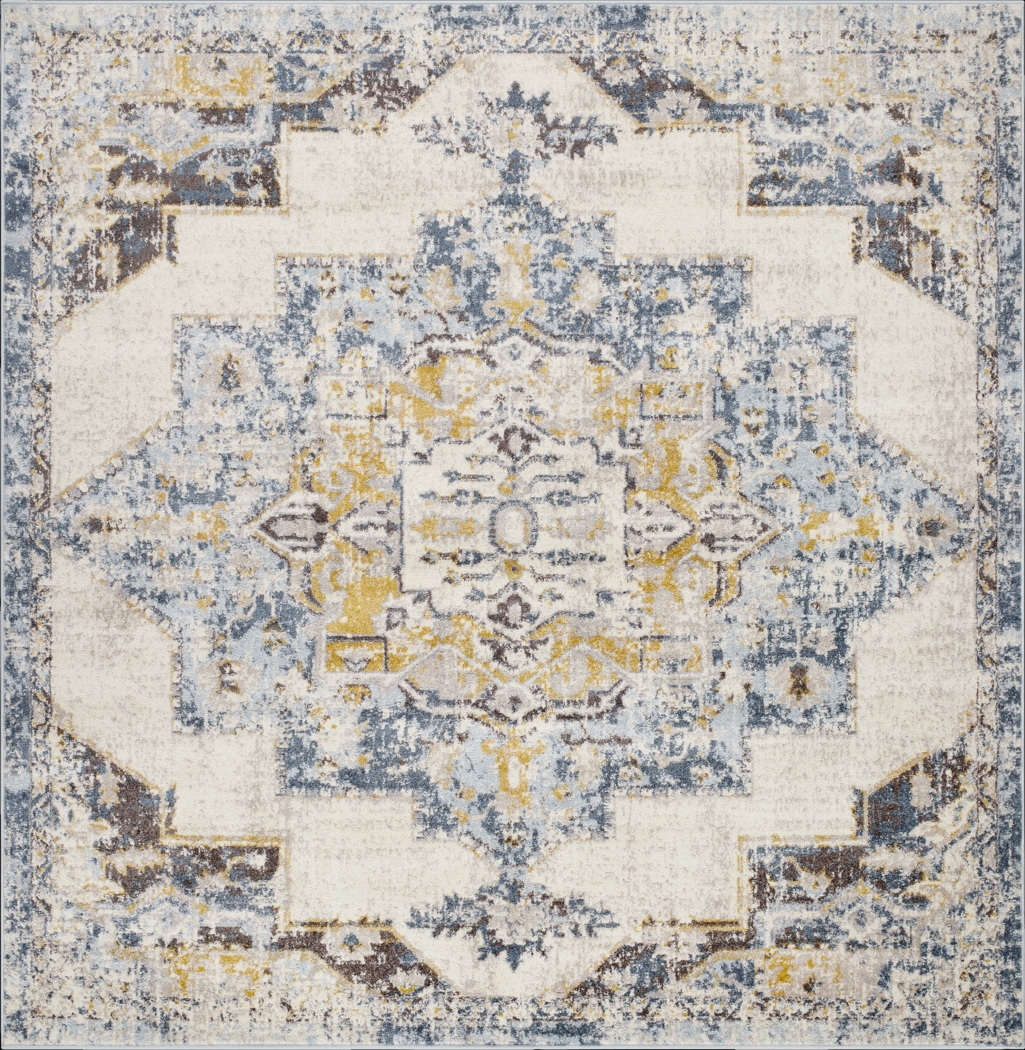 Aloria I Beige 7'10 Square Rug - Thumbnail - Image 1
