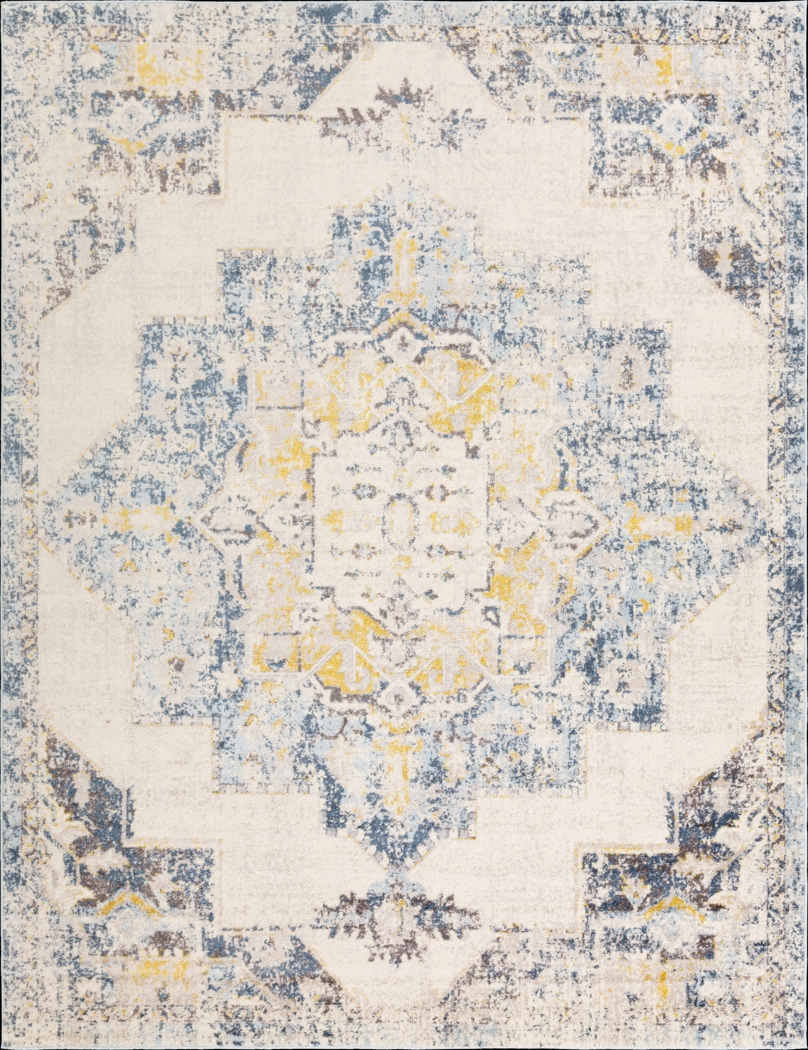 Aloria I Beige 7'10 x 10'3 Rug - Thumbnail - Image 1