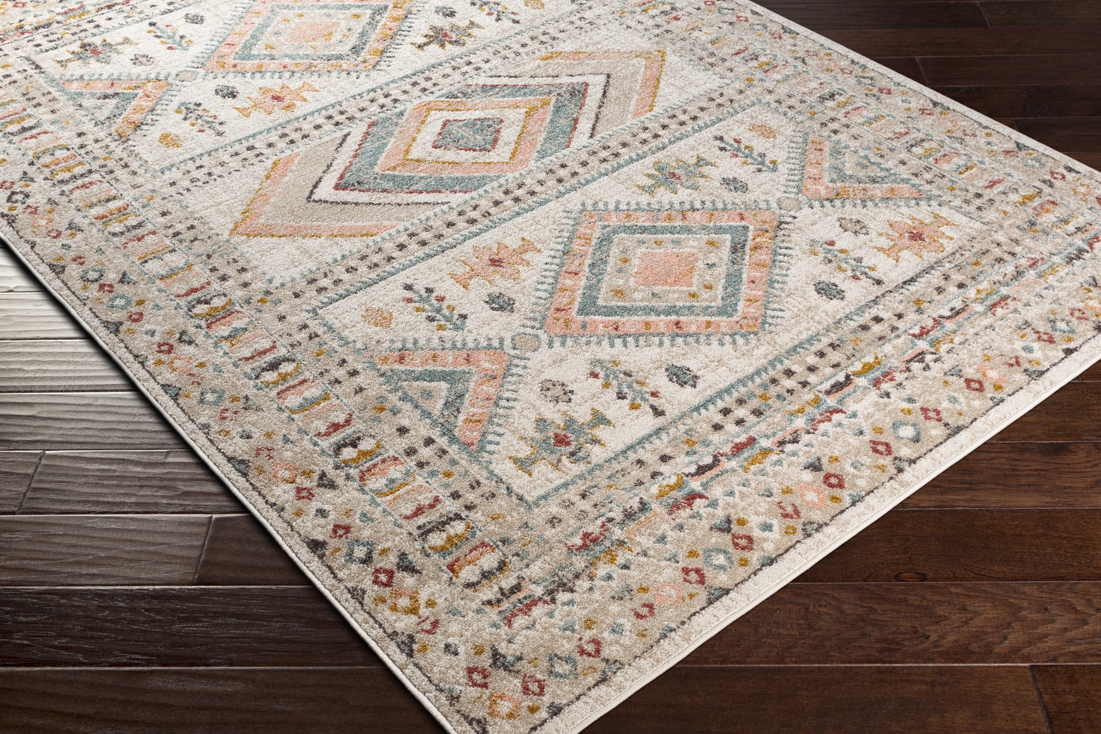 Aloria IV Beige 5'2 x 7' Rug - Thumbnail - Image 4