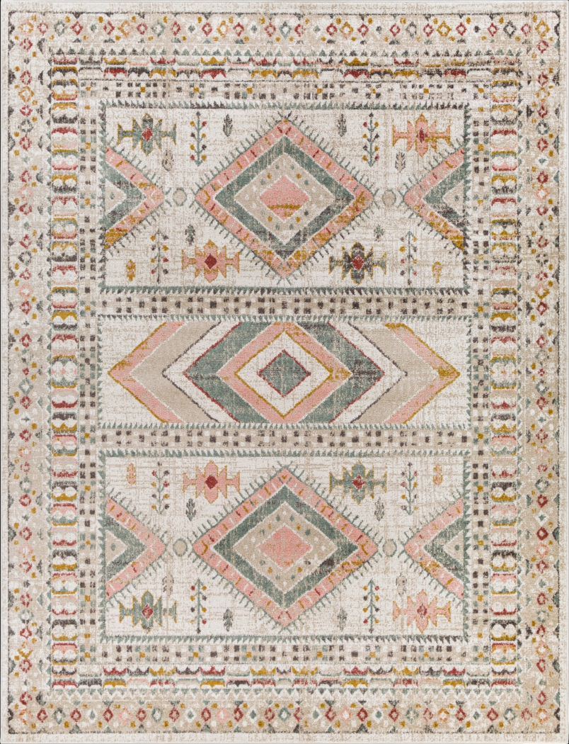 Aloria IV Beige 7'10 x 10'3 Rug - Thumbnail - Image 1
