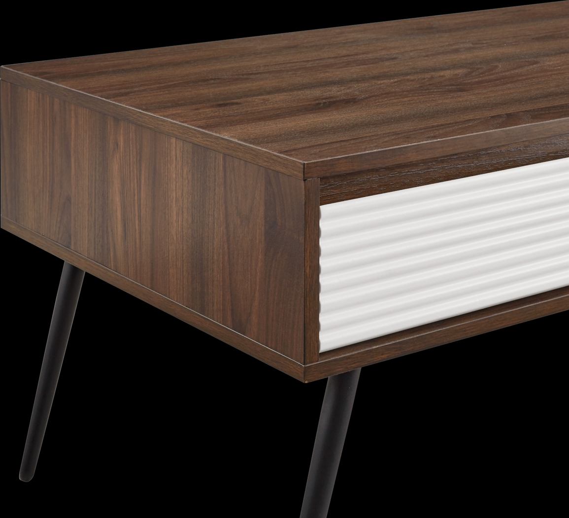 Aloysia Walnut Cocktail Table - Thumbnail - Image 4