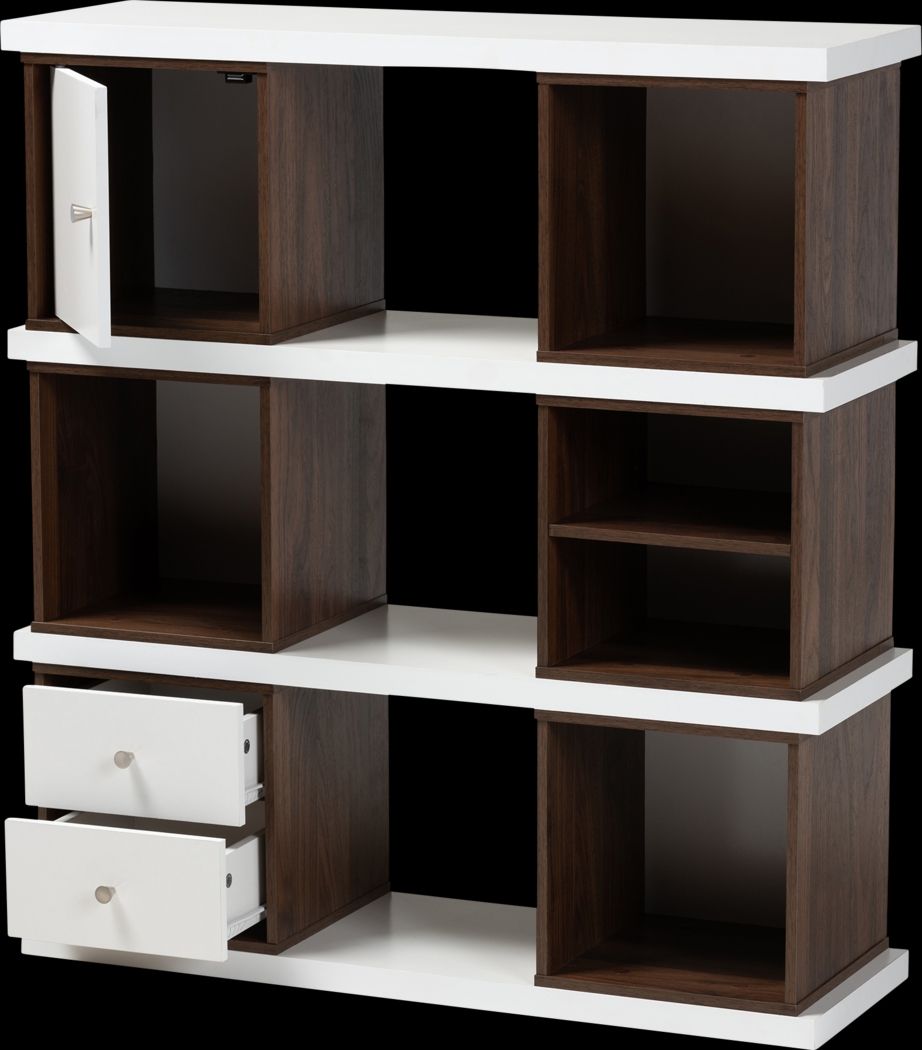Alpenhorn White Bookcase - Thumbnail - Image 2