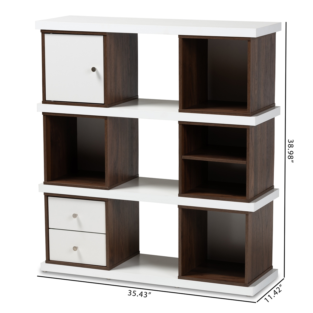 Alpenhorn White Bookcase - Thumbnail - Image 8