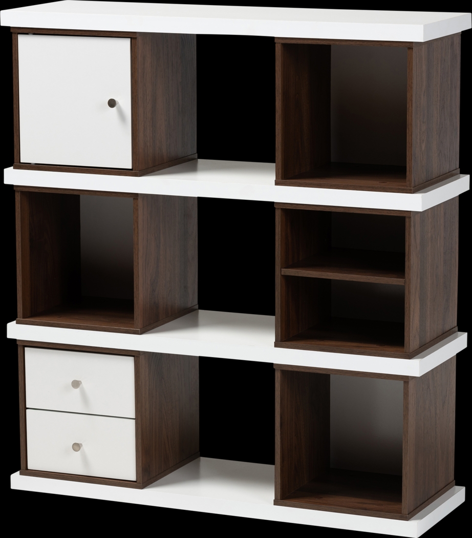 Alpenhorn White Bookcase - Thumbnail - Image 1
