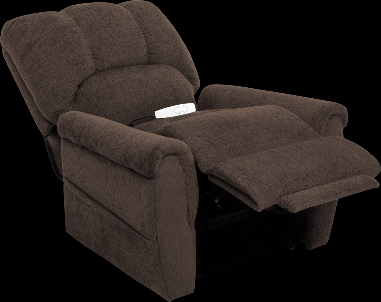 Alperton Chocolate Lift Chair Power Recliner - Thumbnail - Image 4